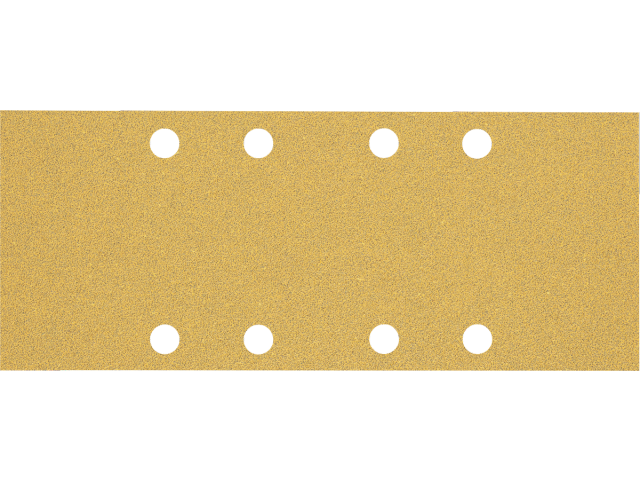 Brusni papir EXPERT Bosch z 8 luknjami za vibracijske brusilnike, Dimenzije: 93x230mm, Zrnatost: 60, 2608900834